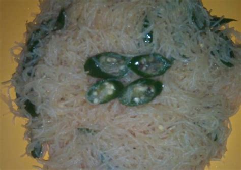 Bawang merah•bawang putih•cabai merah•garam•nasi putih•sosis . Resep Bihun tumis cah cabai hijau oleh Bunda Syamima ...