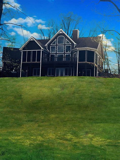 Tour the property in a virtual 3d walkthrough. Mountain House with Open Floor Plan by Max Fulbright Designs