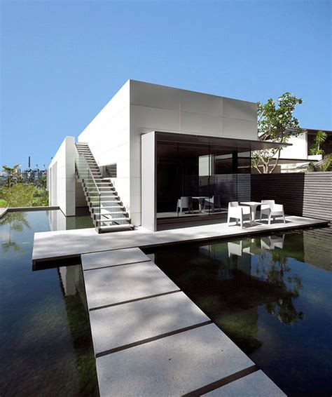 Lakeshore View House With Suspended Pool In Sentosa Singapore If It