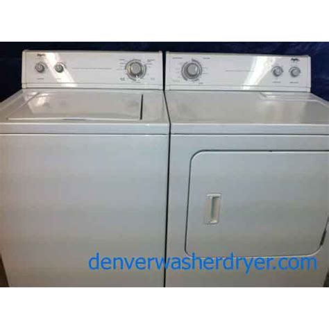 There are also frequently asked questions, a product rating and feedback from users to enable you to optimally use your product. Inglis by Whirlpool Washer and Dryer set - #785 - Denver ...