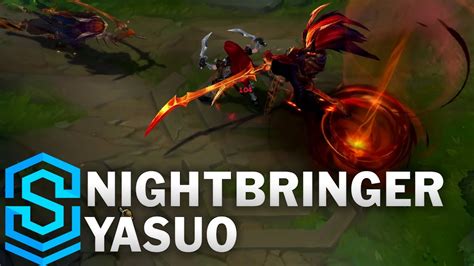 Nightbringer Yasuo Skin Spotlight League Of Legends Youtube