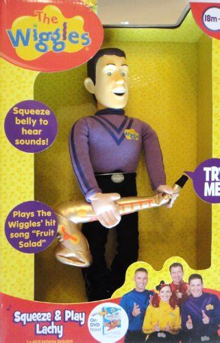 The Wiggles Lachy Squeeze And Play Talking Singing 14 Inch Plush Doll Ebay