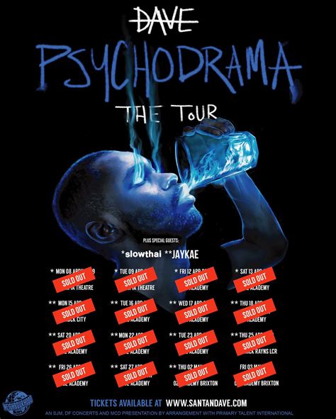 Dave Continues His Psychodrama Tour In Scotland This Weekend Justnje
