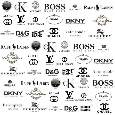 Designer Clothing Brand Names And Logos Choose A Preferred Clothing Logo Template And Enjoy