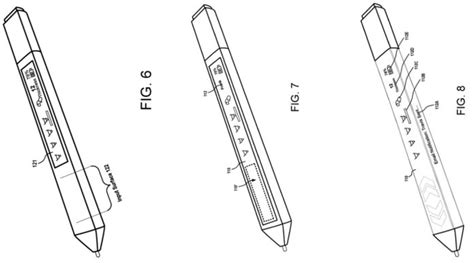 Microsoft Surface Pen Patent Suggests Apple Touch Bar Style Digital