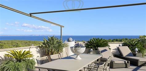 Schönes Penthaus mit Meerblick in gehobener Anlage in Sol de Mallorca