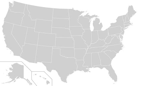 Fileblank Us Map States Onlysvg Wikimedia Commons