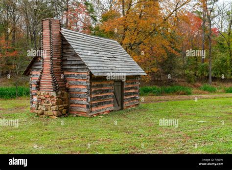 Appalachian Homestead Cabin In Southern Virginia Stock Photo Alamy
