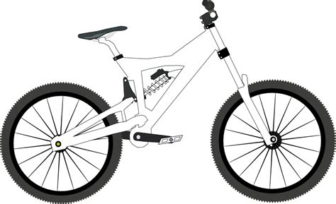 Mountain Bike Coloring Page Clip Art Library