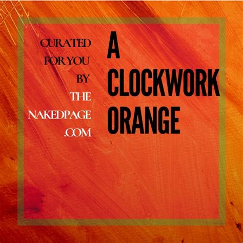 Pin On A Clockwork Orange