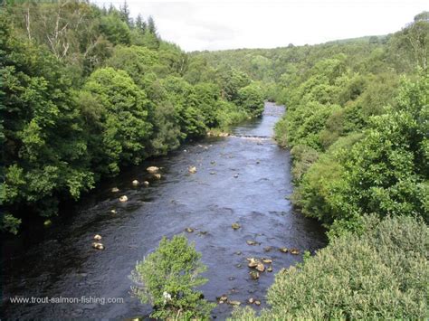 A river is a natural flowing watercourse, usually freshwater, flowing towards an ocean, sea, lake or in some cases a river flows into the ground and becomes dry at the end of its course without reaching. River Shin Salmon Fishing