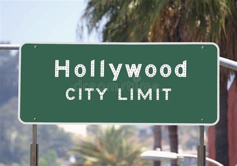 Hollywood City Limits Sign Stock Photos Free And Royalty Free Stock