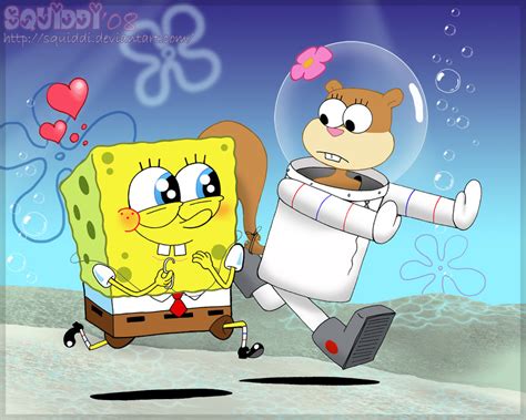 Spongebob And Sandy Spongebob Squarepants Fan Art 36783117 Fanpop