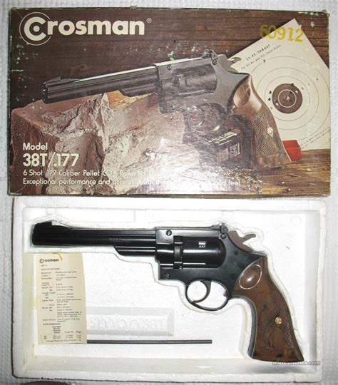 Crosman 38t177 6 Shot Co2 Double Action Revol For Sale