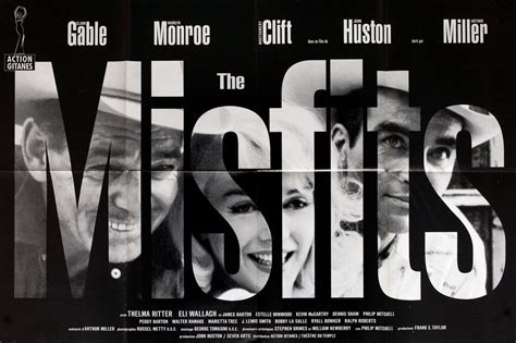 Ready to watch to watch the misfits full movie online free? The Misfits R1990s French Half Grande Poster | Posteritati ...