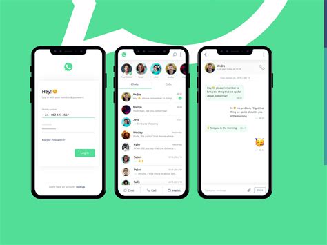 Whatsapp Redesign Concept By Matt Van Zyl On Dribbble