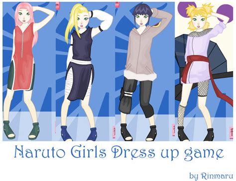 Naruto Girls Dress Up Game By Rinmaru On Deviantart