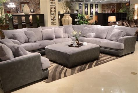 Barkley 3 Piece Sectional In Grey Fabric By Jackson Furniture 4442