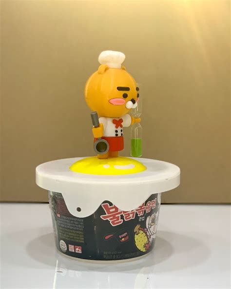 File Download Kakao Friends Ryan Instant Noodle Cup Cap Etsy