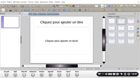 Comment Faire Un Organigramme Sur Pages Mac - LibreOffice Impress - Créer un diaporama - Fiches pratiques Mac OS X