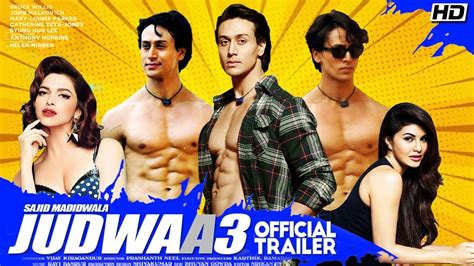 Judwa 3 Official Trailer Tiger Shroff Jacqueline Fernandez 2021