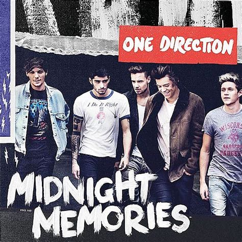 Baby you and me stumbling in the street singing, singing, singing, singing midnight memories, oh, oh, oh, oh. One Direction, 'Midnight Memories' - Album Review