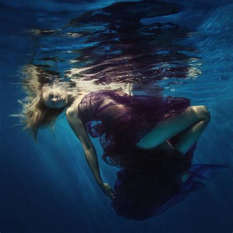 Girls Under Water Girl Under Water Deep Blue Sea People Photography