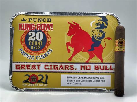 New Punch Cigars 2021 Year Of The Ox Kung Pow Anthony S Cigar Emporium Anthony S Cigar