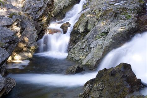 Waterfalls With Big Rocks Stock Photo Image Of Rocks 26612808