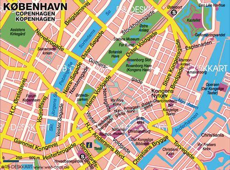 Map Of Copenhagen