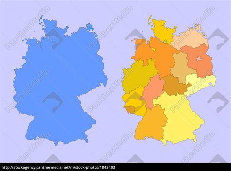 Es gehört zu finnland, hat aber einen politischen sonderstatus und lehnt sich kulturell und sprachlich. Deutschland Karte Landkarte Bundesländer - Lizenzfreies ...