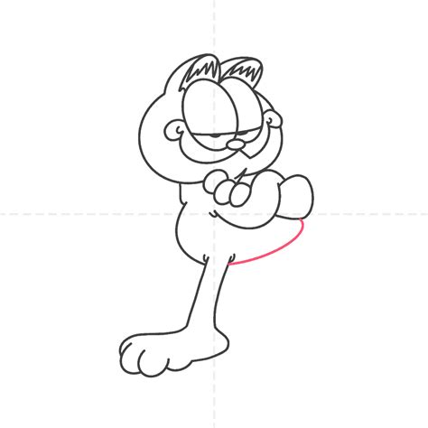 How To Draw Garfield In 13 Easy Steps For Kids