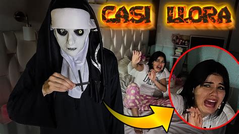 BROMA DE TERROR A MARIANA CON LA MONJA NANDO YouTube