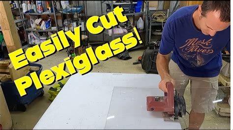 How To Easily Cut Plexiglass Using A Tool That May Surprise You Youtube