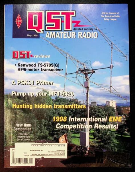 Vintage Qst Magazine May Kenwood Ts S G Transceiver Arrl Ham Radio Picclick