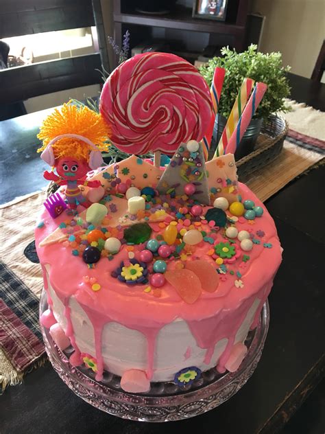 Birthday Cake For 5 Year Old Granddaughter My First Drip Cake Rcakewin