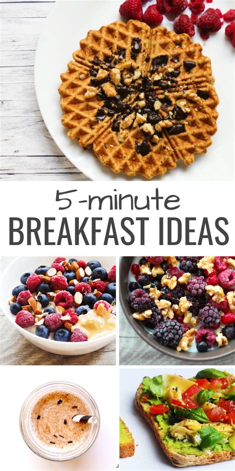 Here are some rules while you searching for ideas for a healthy breakfast: 5 Easy Healthy Breakfast Ideas, Ready In 5 Minutes ...