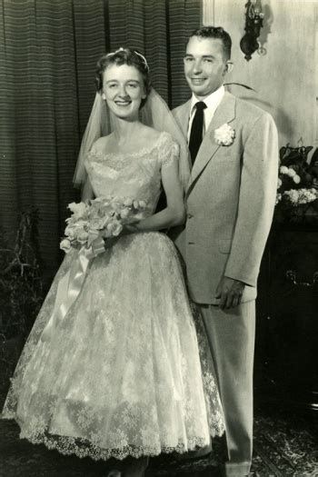 Wedding cakes were three tiered and very traditional; Vintage Inspired Wedding Dresses by Decade