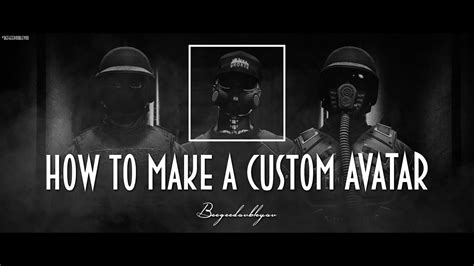 How To Make A Custom Avatar│gta Online Youtube