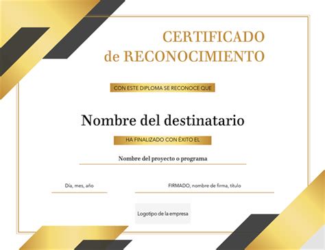 Corchete Archivo Cobertura Plantillas De Certificados Word