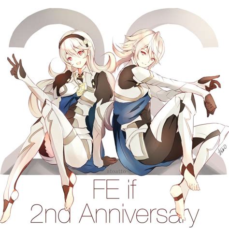 Corrin Corrin And Corrin Fire Emblem And 1 More Drawn By Atoatto