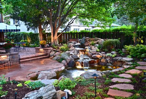 Beautiful Garden Pond Waterfalls Design Ideas