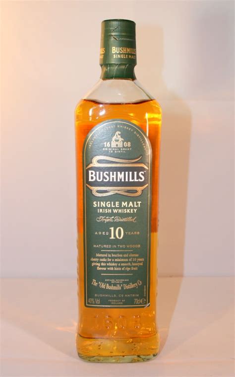 Bushmills 10 Year Old Single Malt Irish Whiskey Diceys Off Licence