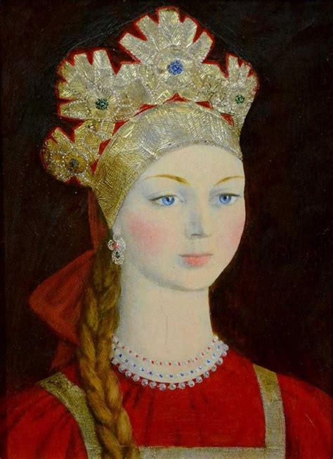 Contemporary Russian Portrait Of A Princess