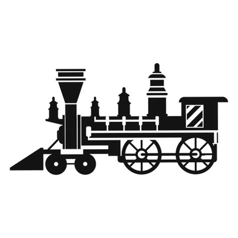 Steam Locomotive Silhouette Transparent Png And Svg Vector File