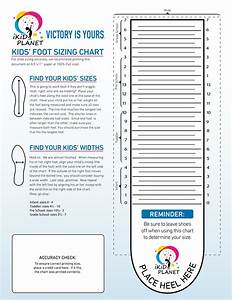 Printable Shoe Size Chart Kids Shoes In Canada Usa Ikid Planet