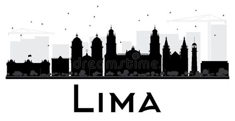 Mapa De Lima Con Los Distritos Ilustración Del Vector Ilustración De