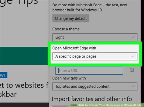 When microsoft edge is listed under the web browser, you've made it the default browser app and can close the windows 10 settings. How to Change Your Homepage in Microsoft Edge: 13 Steps