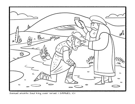 Samuel Anoints Saul
