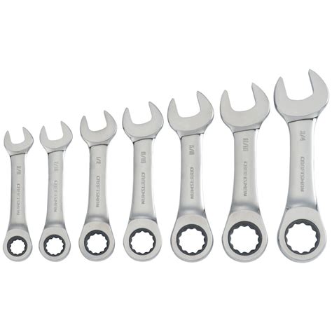 Craftsman 7 Piece Set Standard Sae Ratchet Wrench In The Ratchet